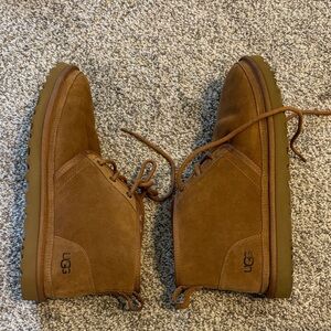 UGG Men's Brown Suede Chukka Boots